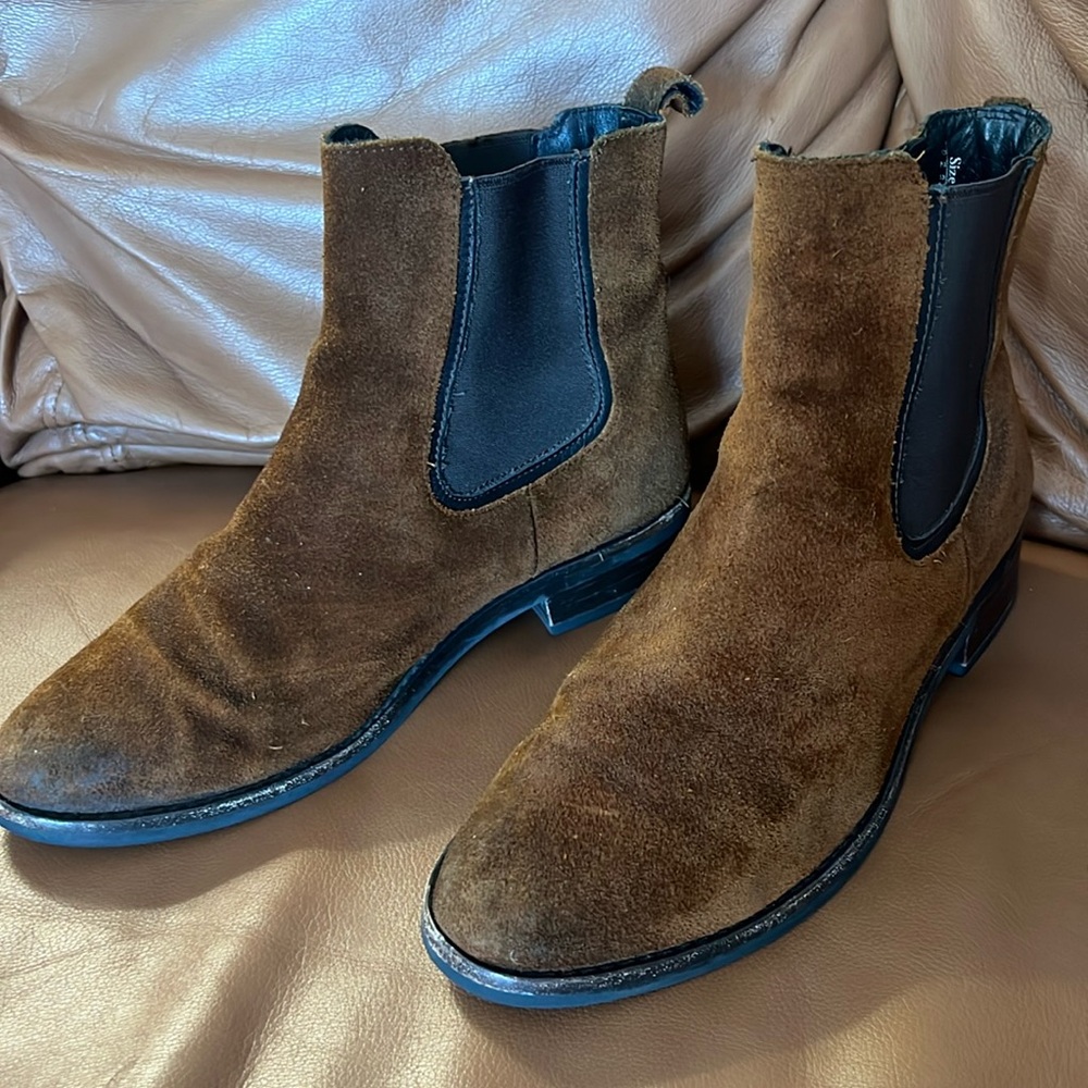 Thursday Boot Co. Brown Leather/Suede Boots Size 7.5 women’s - Picture 13 of 15